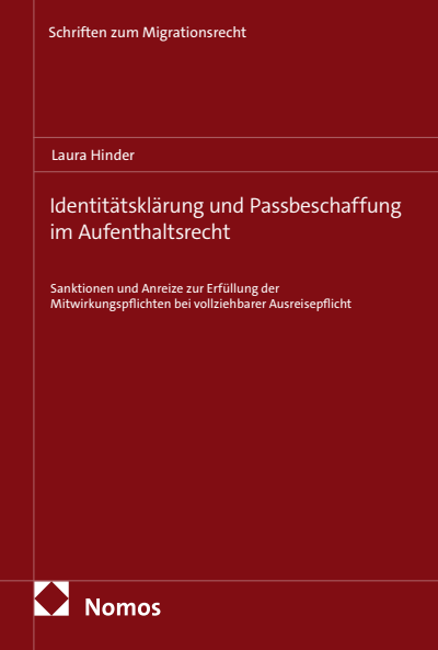Cover of book: Identitätsklärung und Passbeschaffung im Aufenthaltsrecht
