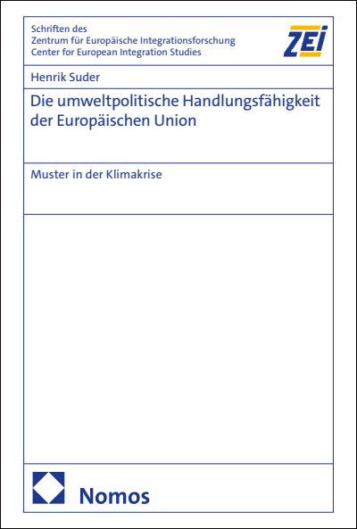 Cover des Buchs: Die umweltpolitische Handlungsfähigkeit der Europäischen Union