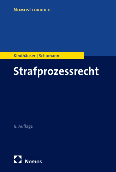 Cover des Buchs: Strafprozessrecht