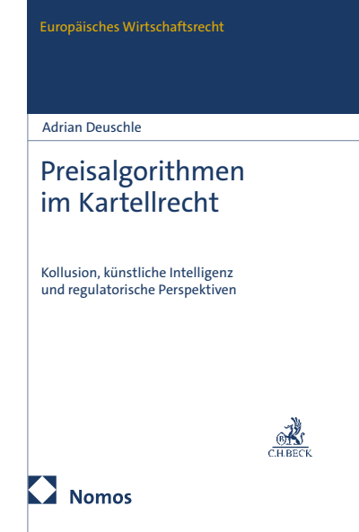 Cover des Buchs: Preisalgorithmen im Kartellrecht