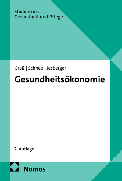 Cover des Buchs: Gesundheitsökonomie