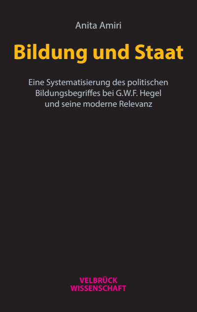 Cover of book: Bildung und Staat