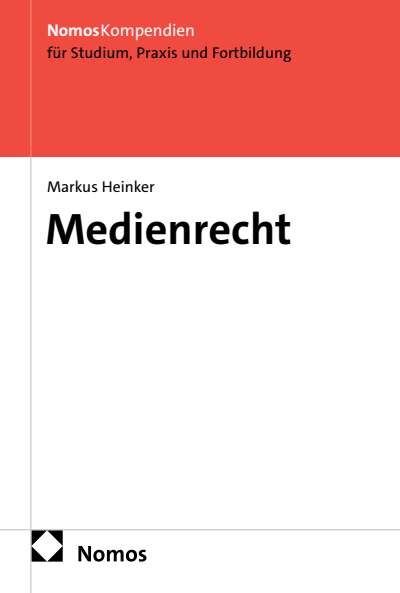 Cover des Buchs: Medienrecht