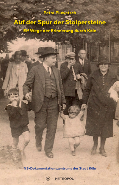 Cover des Buchs: Auf der Spur der Stolpersteine
