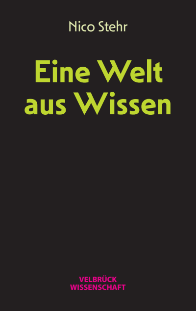 Cover of book: Eine Welt aus Wissen