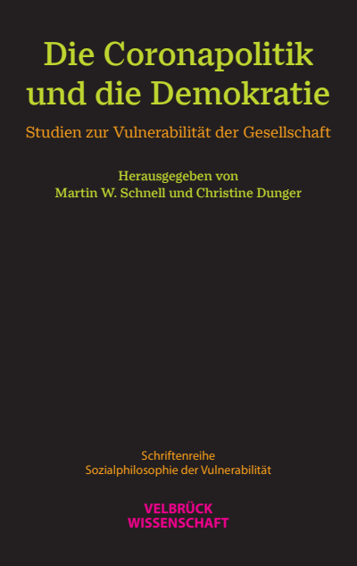 Cover of book: Die Coronapolitik und die Demokratie