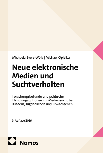 Cover of book: Neue elektronische Medien und Suchtverhalten