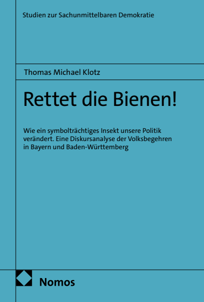 Cover of book: Rettet die Bienen!