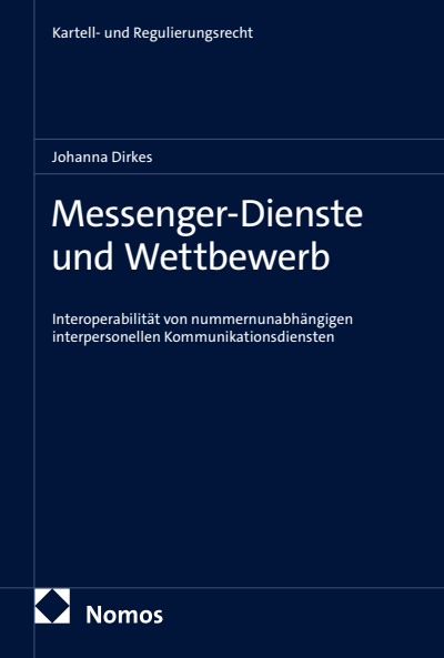 Cover of book: Messenger-Dienste und Wettbewerb