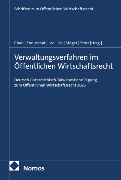 Cover of book: Verwaltungsverfahren im Öffentlichen Wirtschaftsrecht