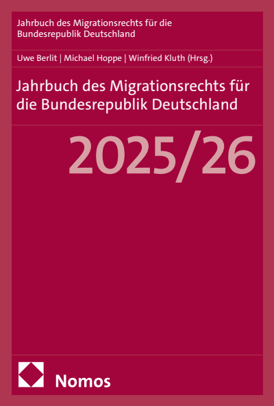 Cover des Buchs: Jahrbuch des Migrationsrechts für die Bundesrepublik Deutschland 2025/26