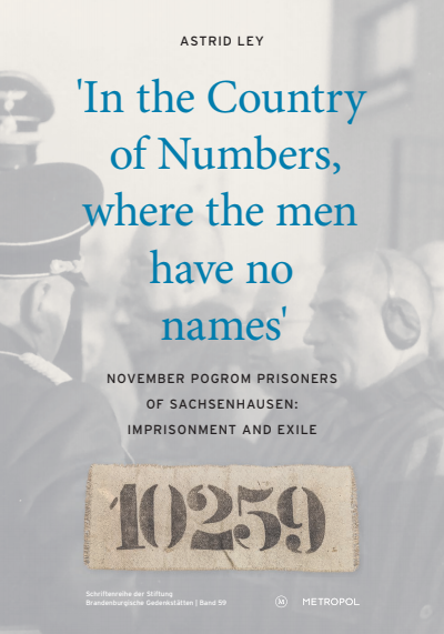 Cover of book: “In the Country of Numbers, where the men have no names”
