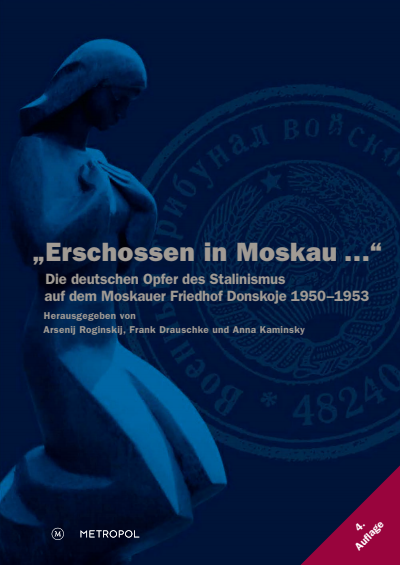 Cover of book: „Erschossen in Moskau …“