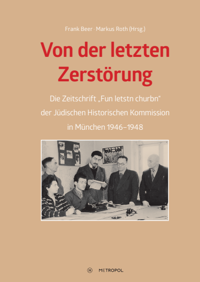 Cover of book: Von der letzten Zerstörung