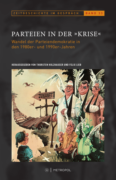 Cover des Buchs: Parteien in der „Krise“