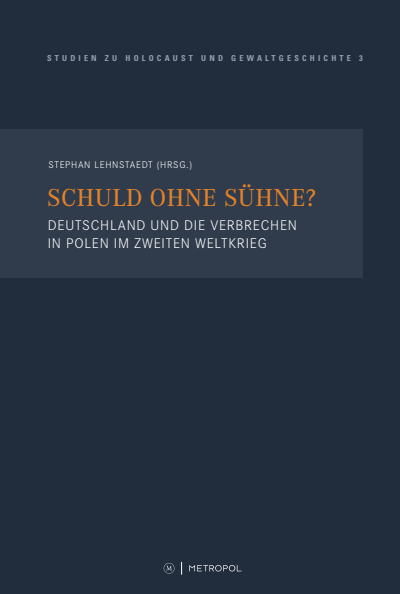 Cover of book: Schuld ohne Sühne?