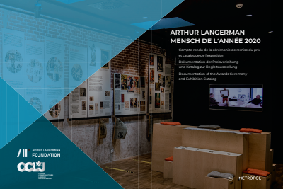 Cover of book: Arthur Langerman – Mensch de l’année 2020