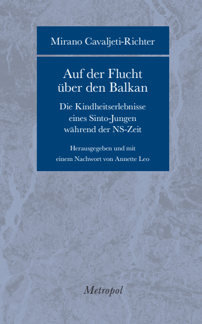 Cover of book: Auf der Flucht über den Balkan