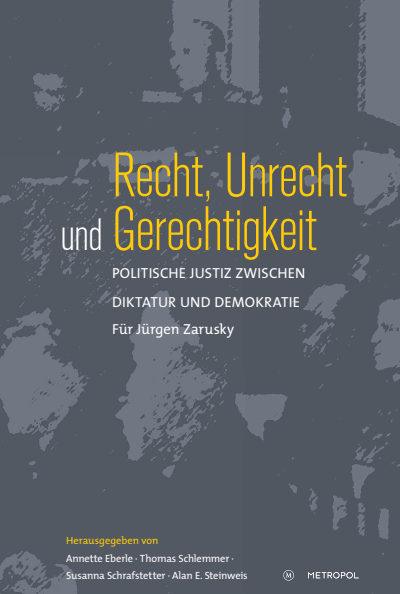 Cover des Buchs: Recht, Unrecht und Gerechtigkeit
