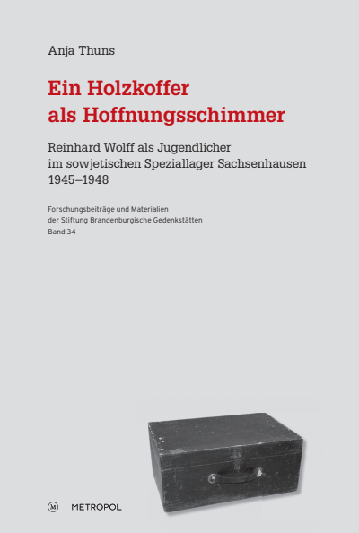 Cover of book: Ein Holzkoffer als Hoffnungsschimmer