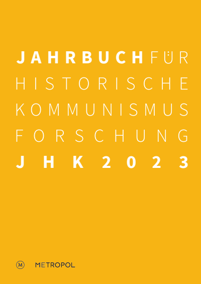 Cover of book: Jahrbuch für Historische Kommunismusforschung 2023