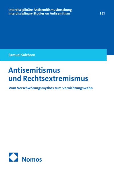 Cover of book: Antisemitismus und Rechtsextremismus