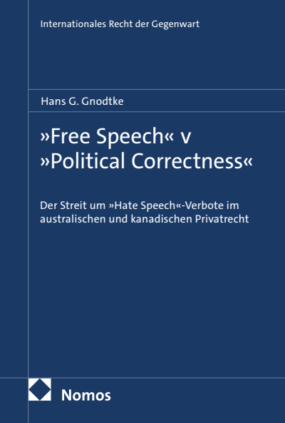 Cover of book: »Free Speech« v »Political Correctness«
