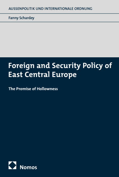 Cover des Buchs: Foreign and Security Policy of East Central Europe