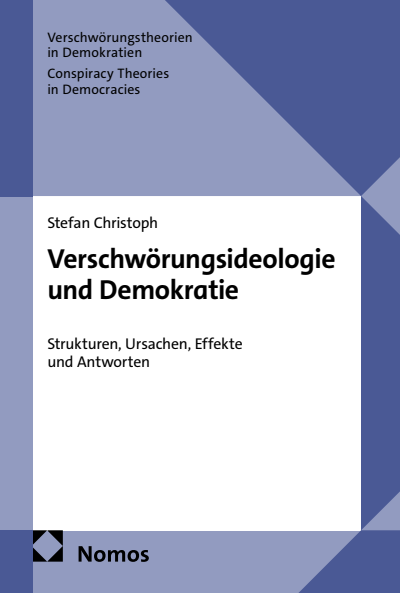 Cover of book: Verschwörungsideologie und Demokratie