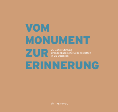 Cover des Buchs: Vom Monument zur Erinnerung