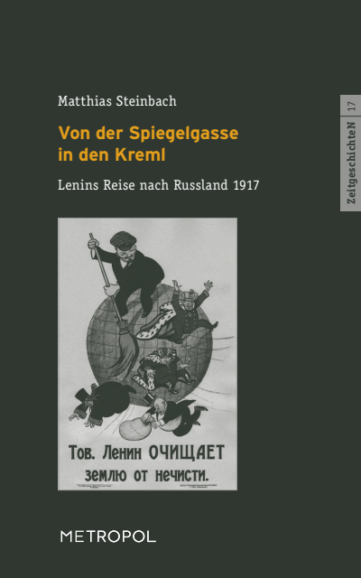 Cover of book: Von der Spiegelgasse in den Kreml