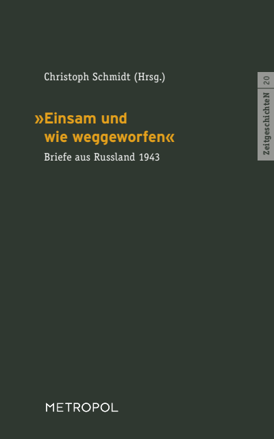 Cover of book: „Einsam und wie weggeworfen“