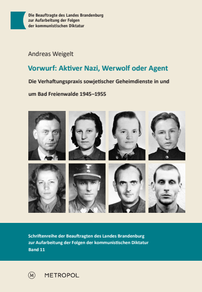 Cover of book: Vorwurf: Aktiver Nazi, Werwolf oder Agent