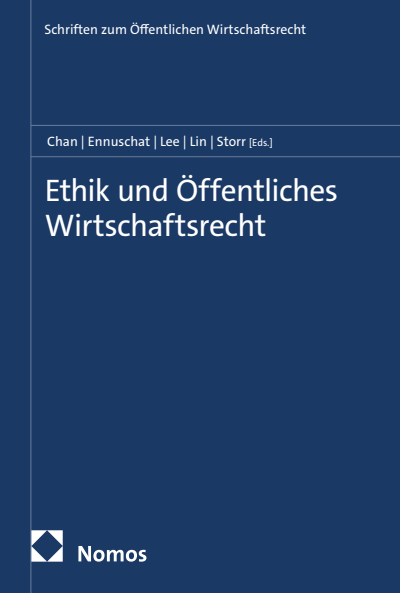 Cover of book: Ethik und Öffentliches Wirtschaftsrecht