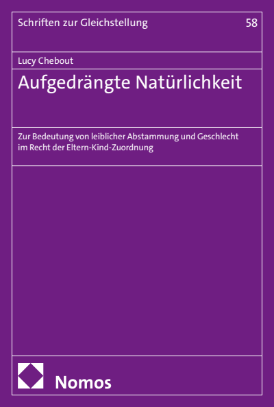 Cover of book: Aufgedrängte Natürlichkeit