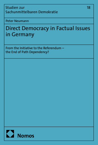 Cover of book: Direct Democracy in Factual Issues in Germany