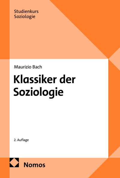 Cover of book: Klassiker der Soziologie