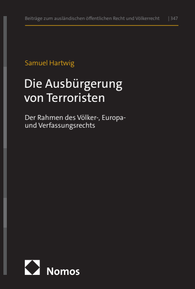 Cover des Buchs: Die Ausbürgerung von Terroristen