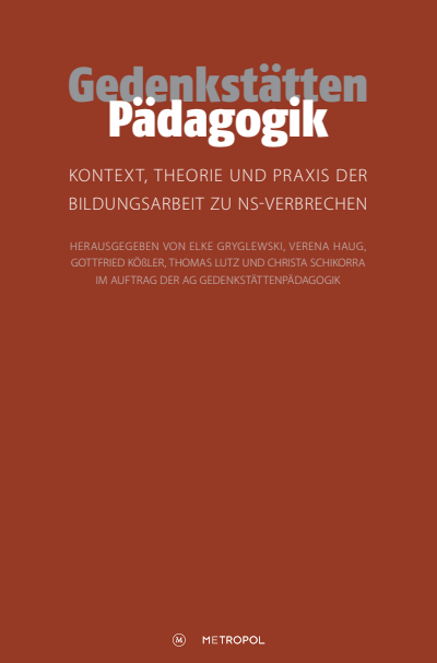 Cover of book: Gedenkstättenpädagogik