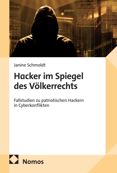 Cover des Buchs: Hacker im Spiegel des Völkerrechts