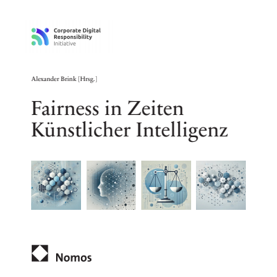 Cover of book: Fairness in Zeiten Künstlicher Intelligenz