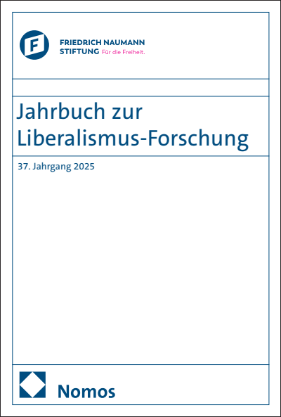 Cover of book: Jahrbuch zur Liberalismus-Forschung