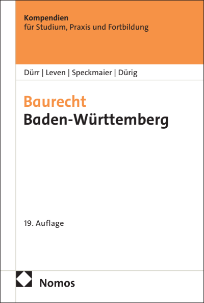 Cover des Buchs: Baurecht Baden-Württemberg