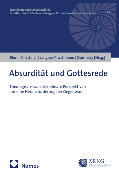 Cover des Buchs: Absurdität und Gottesrede