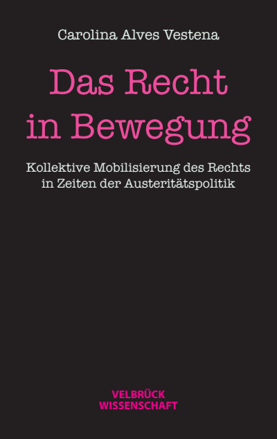 Cover of book: Das Recht in Bewegung