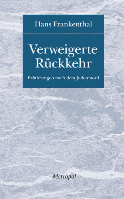Cover des Buchs: Verweigerte Rückkehr