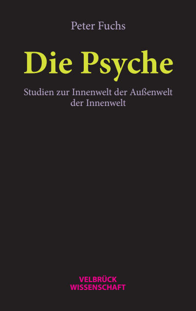 Cover of book: Die Psyche