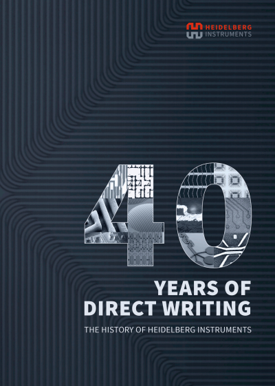 Cover of book: 40 Years of Direct Writing