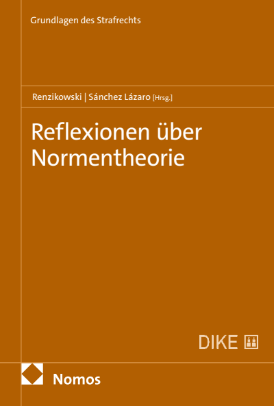 Cover des Buchs: Reflexionen über Normentheorie