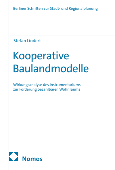 Cover des Buchs: Kooperative Baulandmodelle